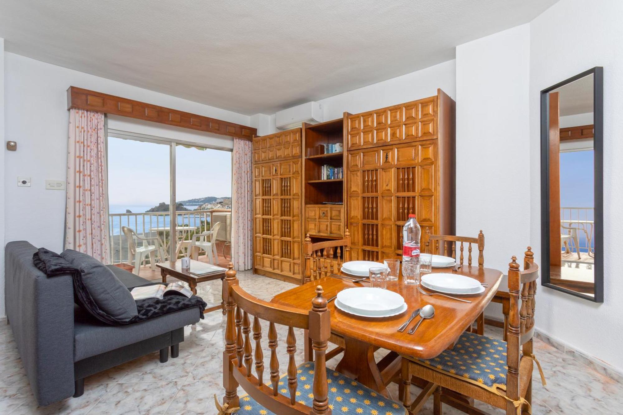 1004 - Beachfront Apartment On El Paseo, 4 Pers - Air Conditionning - Wi-Fi - Smart Tv Almunecar Ngoại thất bức ảnh
